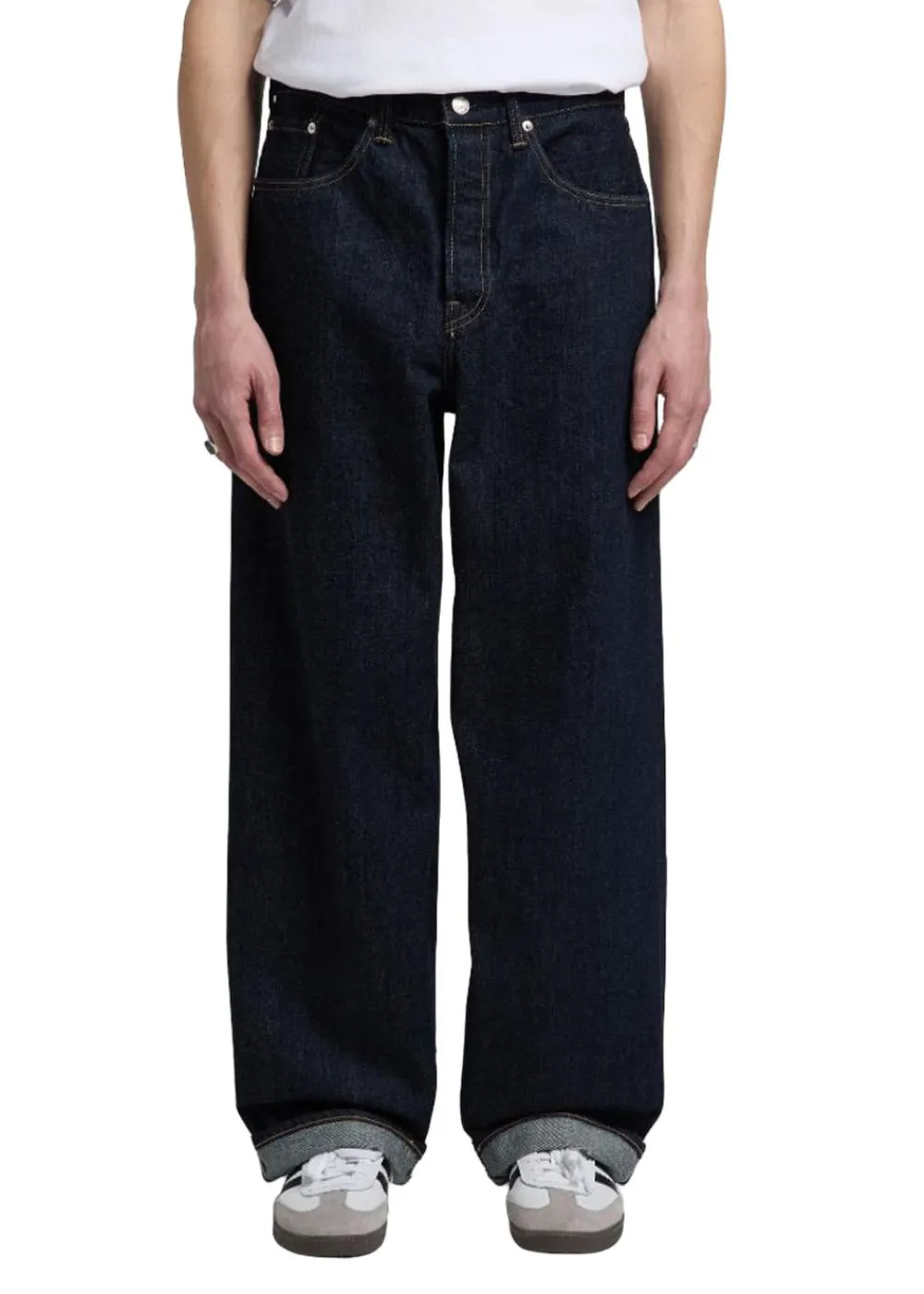 Wide Pant Rinsed>Edwin