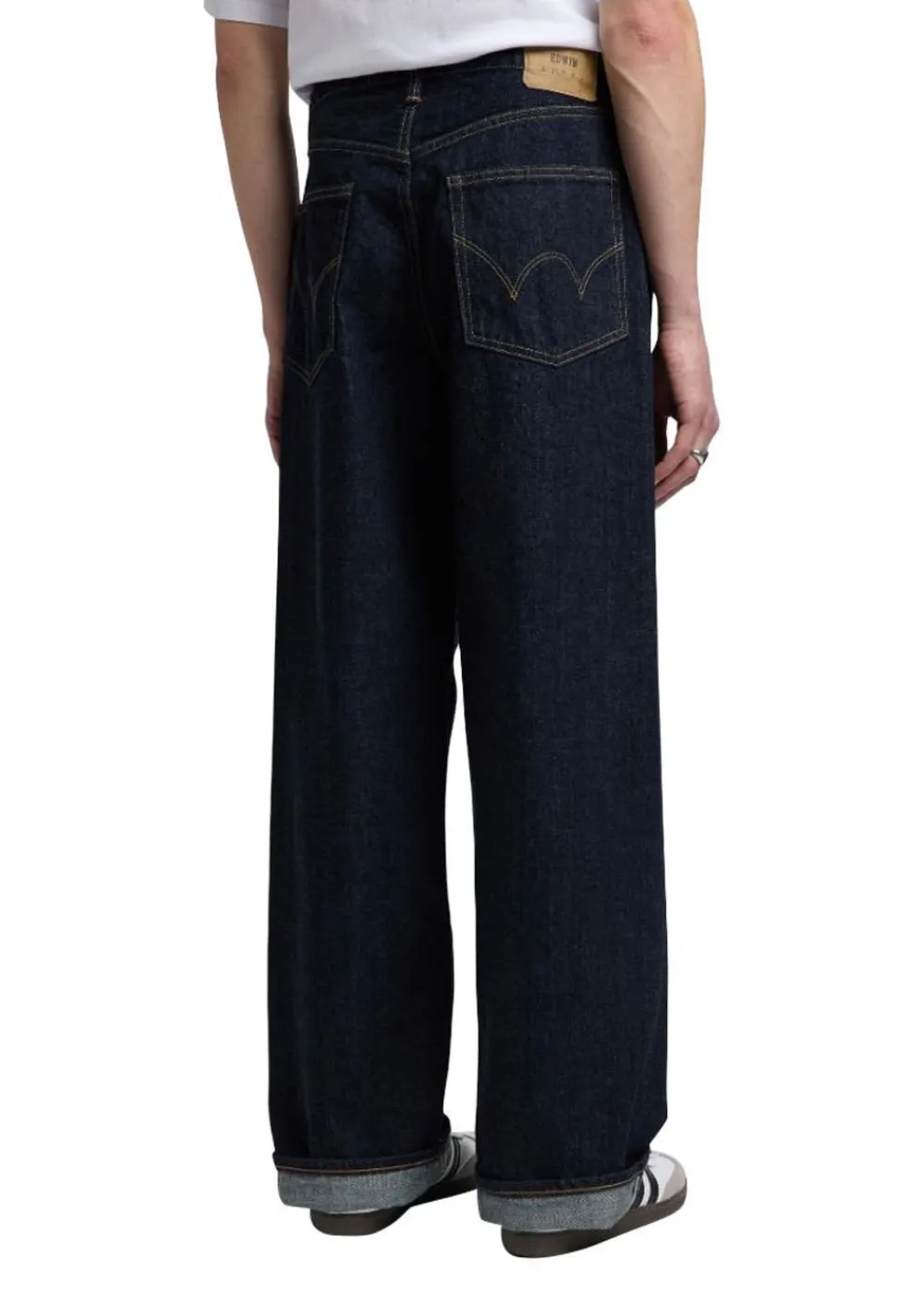 Wide Pant Rinsed>Edwin