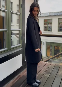WOMEN OVERCOAT PRESSED WOOL>Harris Wharf London Sale