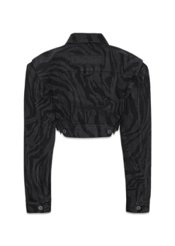Zebra Denim Jacket>Rotate Best
